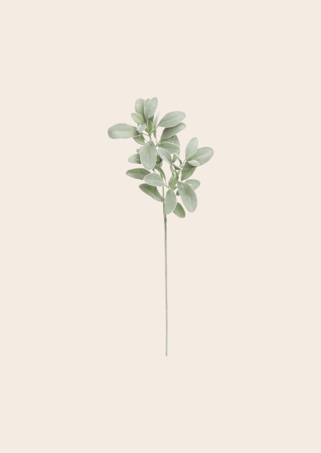 Rama Artificial Salvia Gris Verde