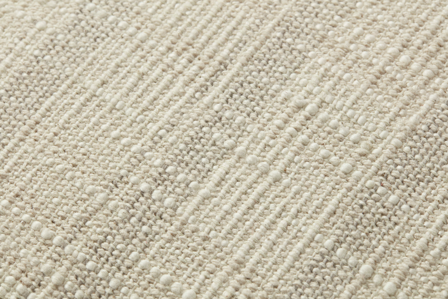 Cojín Tejido Rayas Marfil Páramo 45x45 con relleno