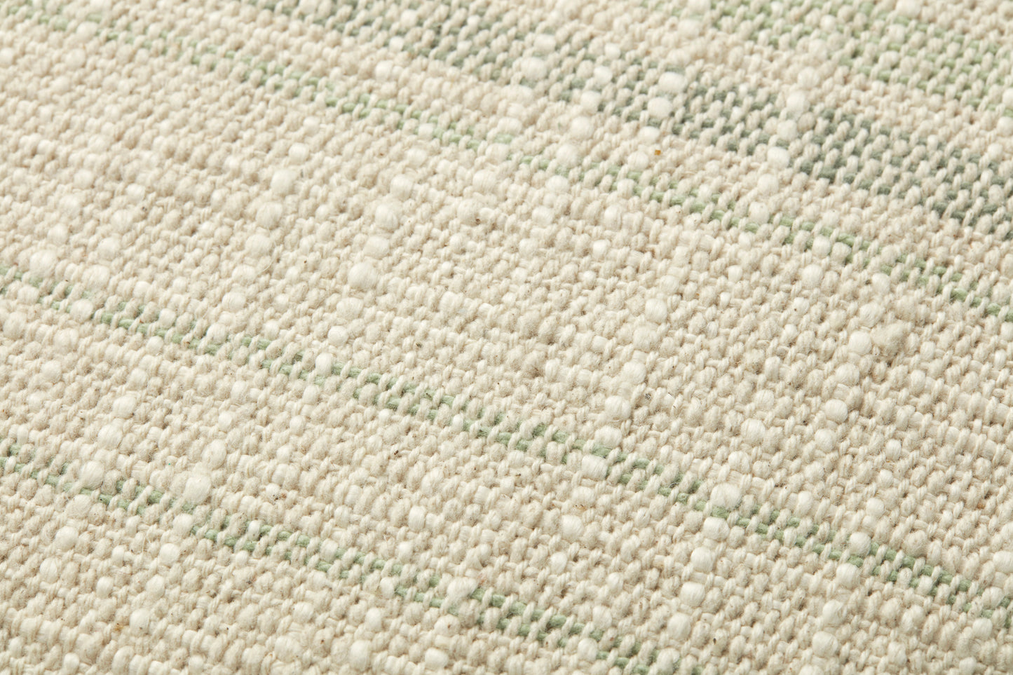 Cojín Tejido Rayas Verde Páramo 45x45 con relleno