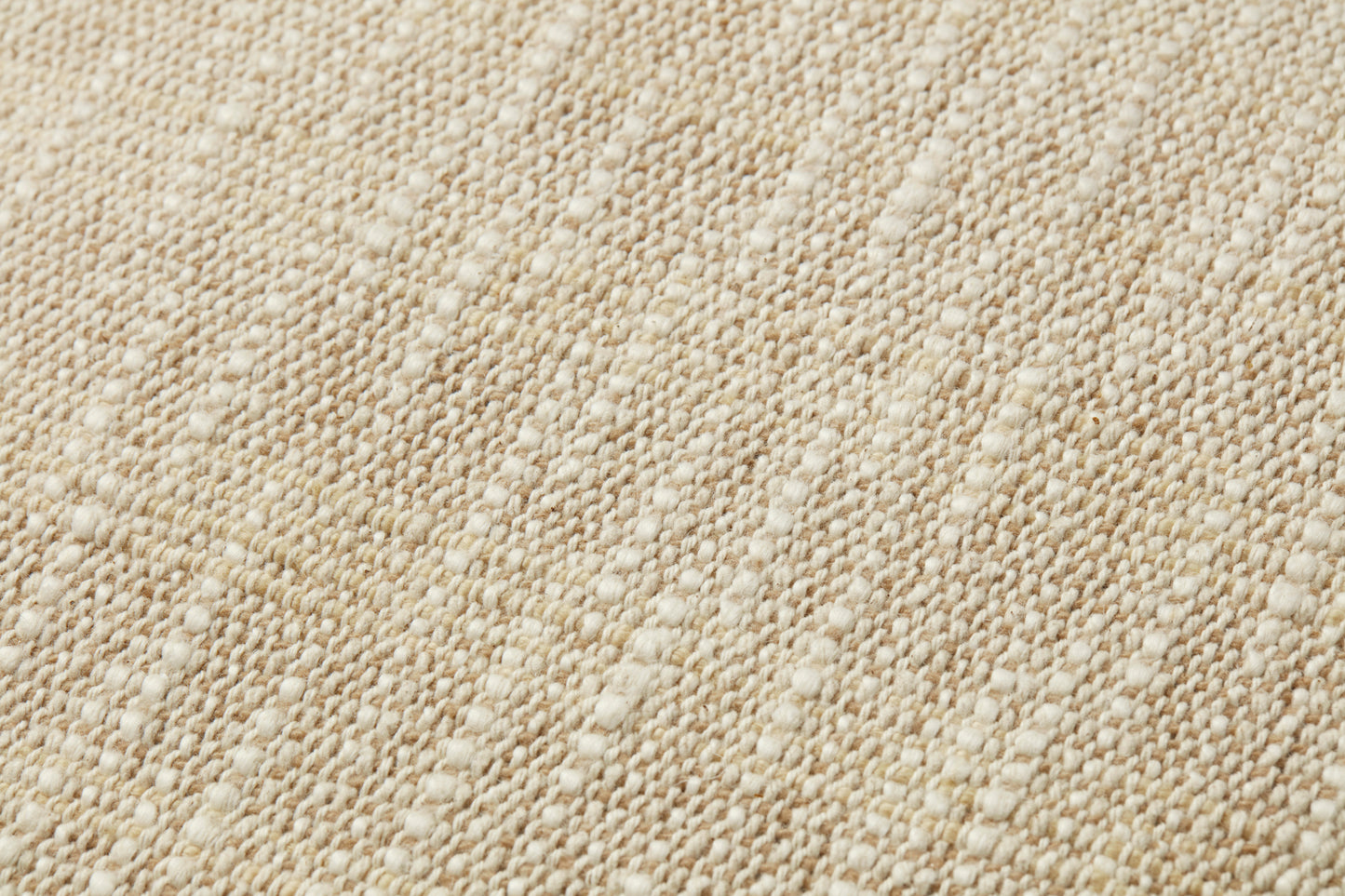 Cojín Tejido Marfil Inza 45x45 con relleno