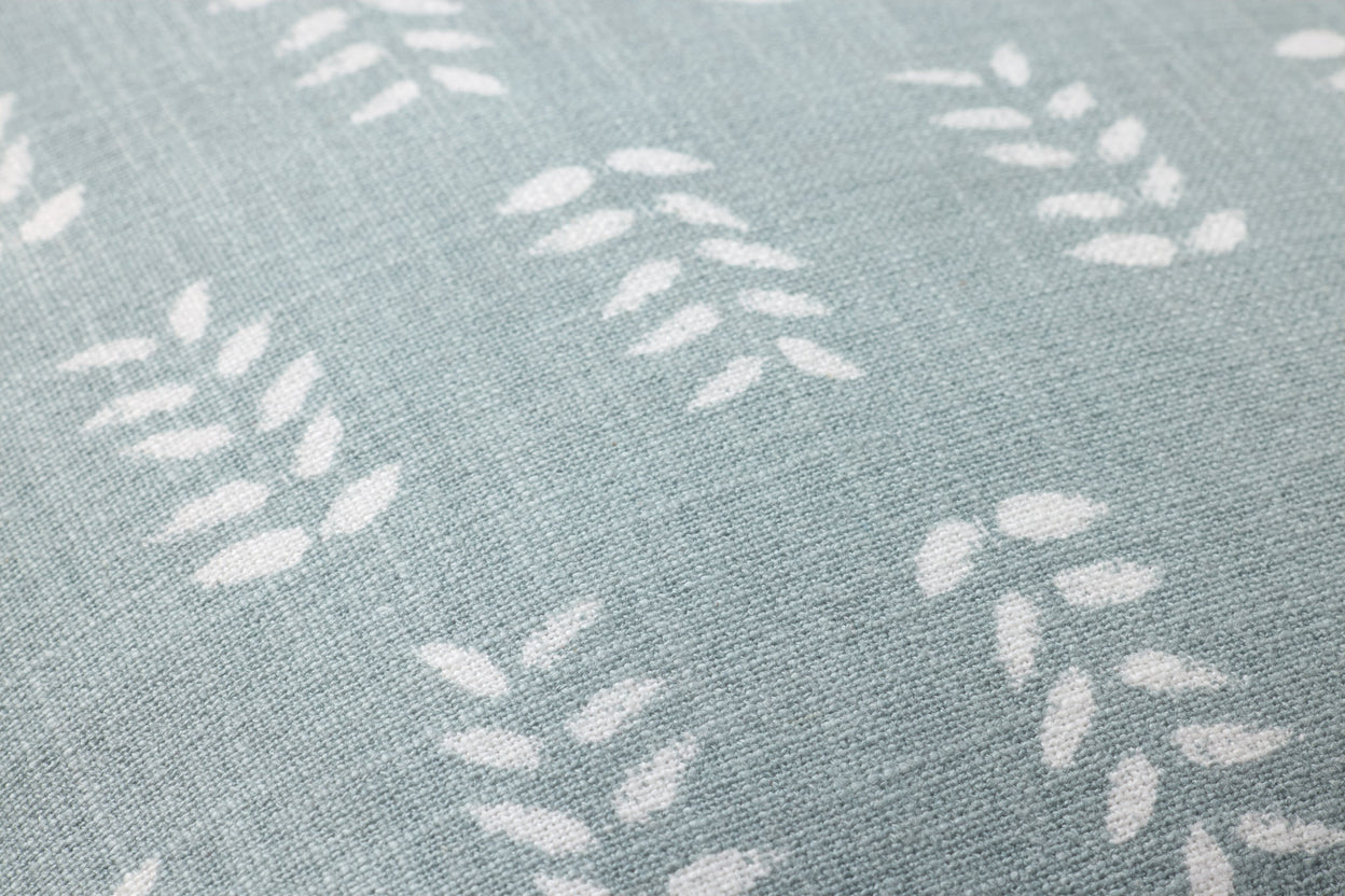 Funda Cojín Lino Azul 45x45