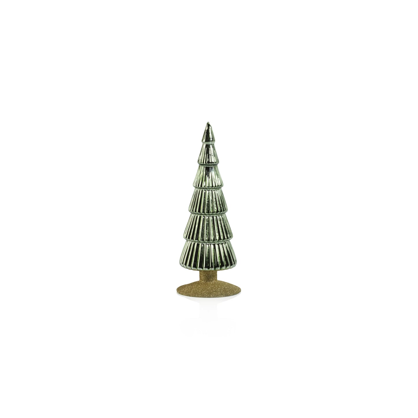 Árbol de vidrio verde claro
