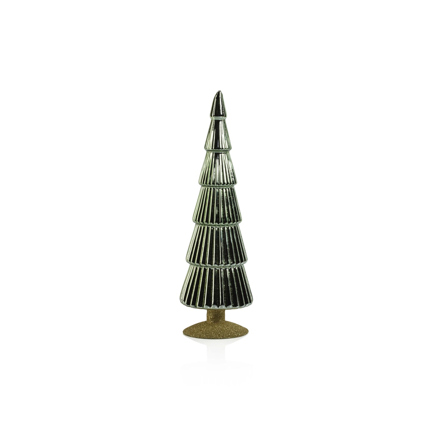 Árbol de vidrio verde claro