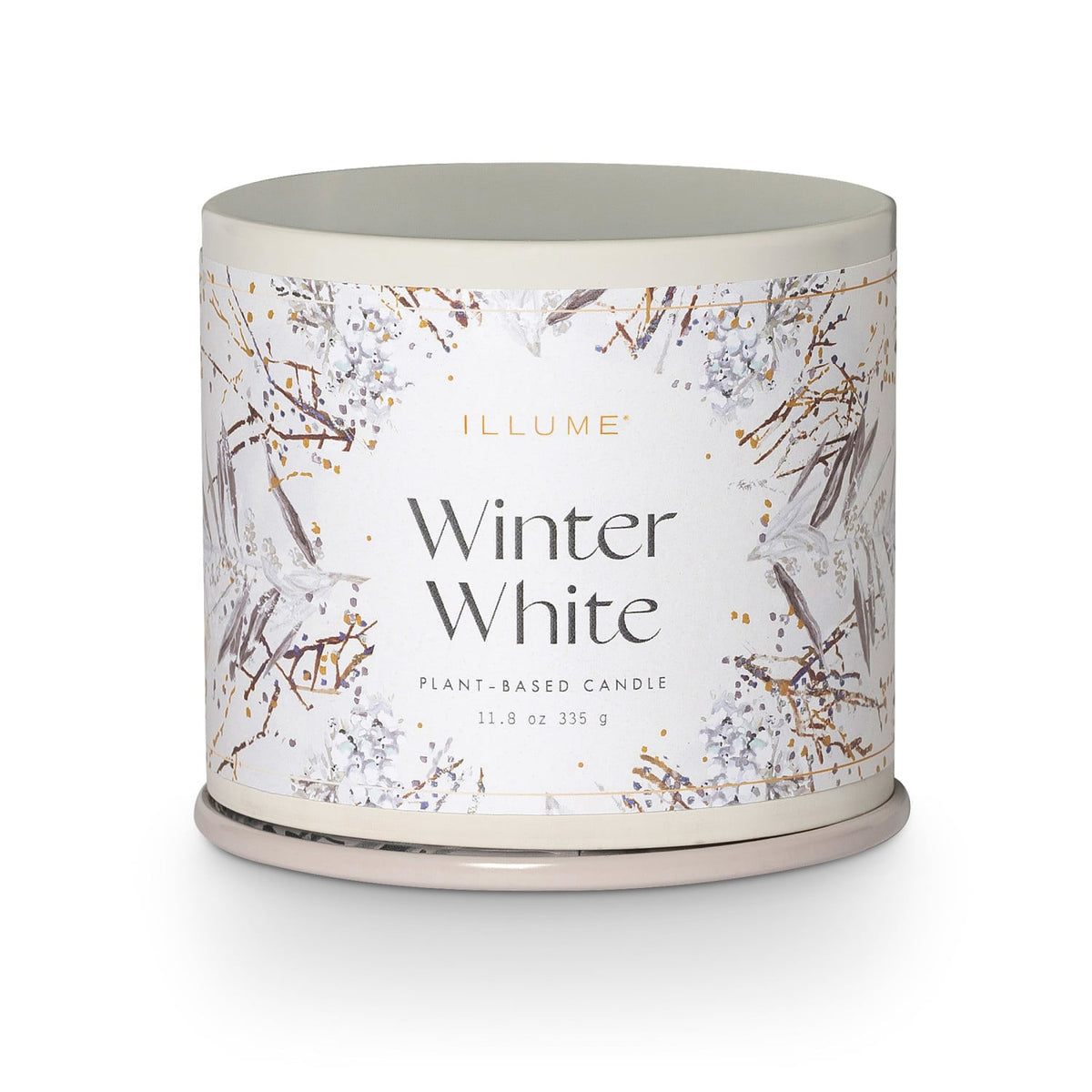 Vela aromática · Winter White