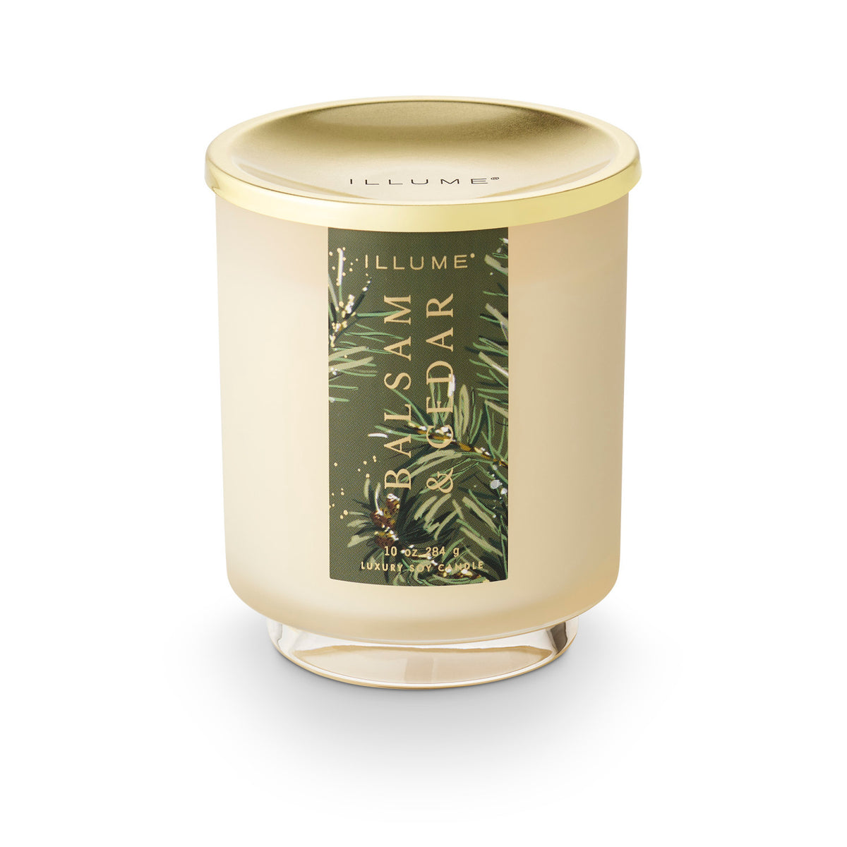 Vela aromática en vidrio · Balsam & Cedar