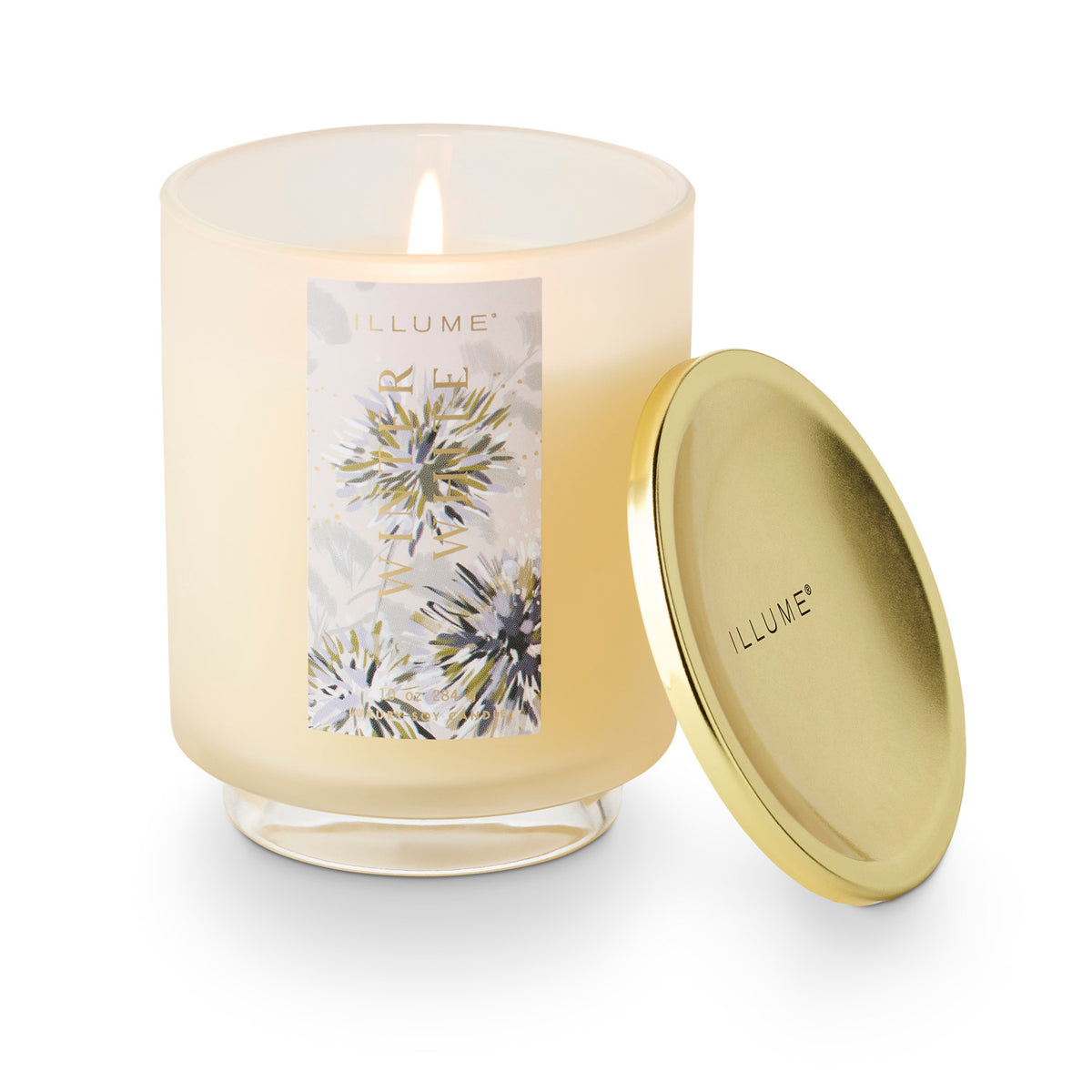 Vela aromática en vidrio · Winter White