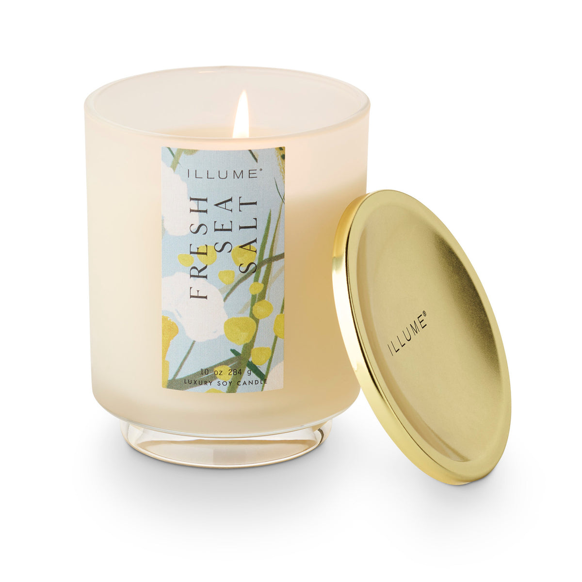 Vela aromática en vidrio · Fresh Sea Salt