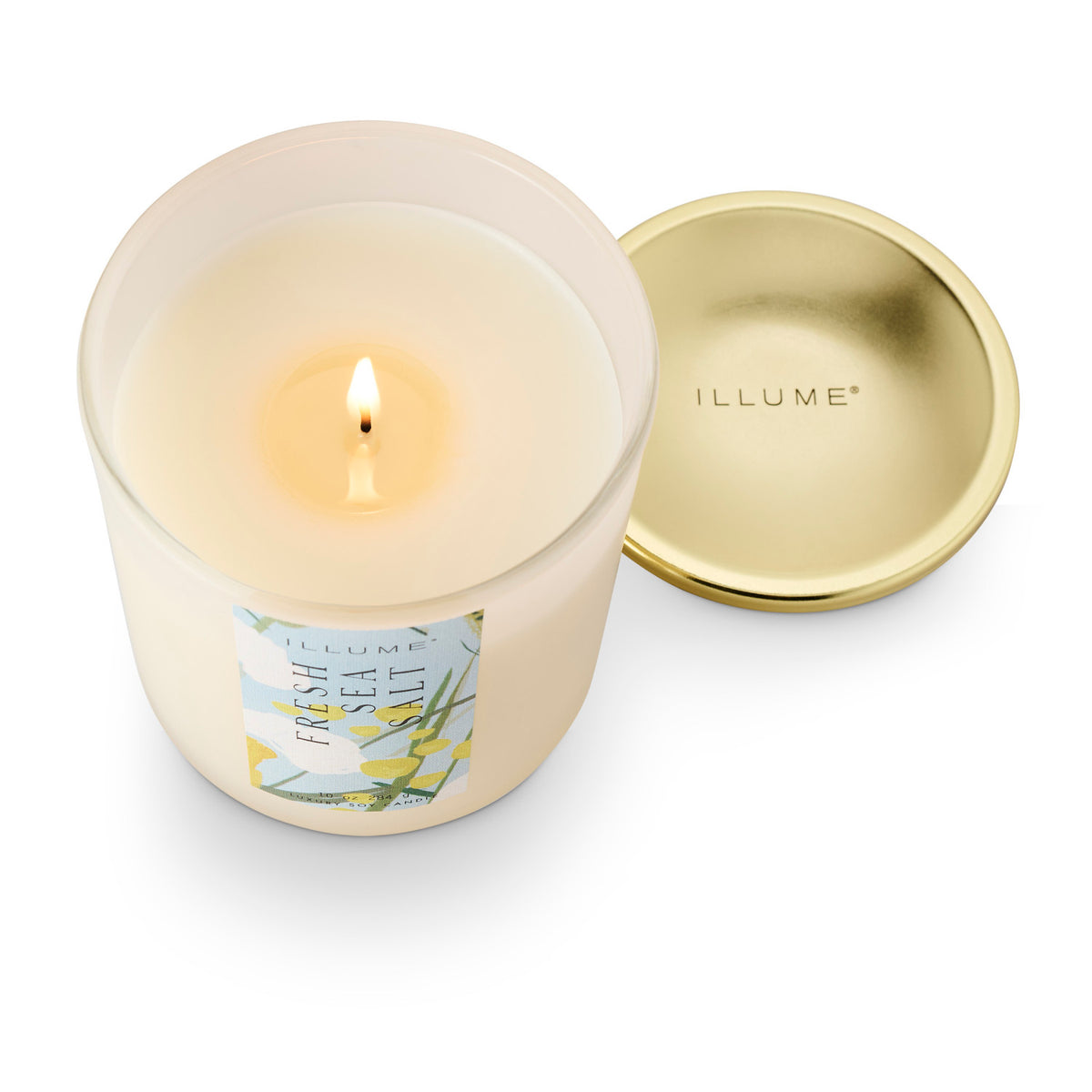 Vela aromática en vidrio · Fresh Sea Salt