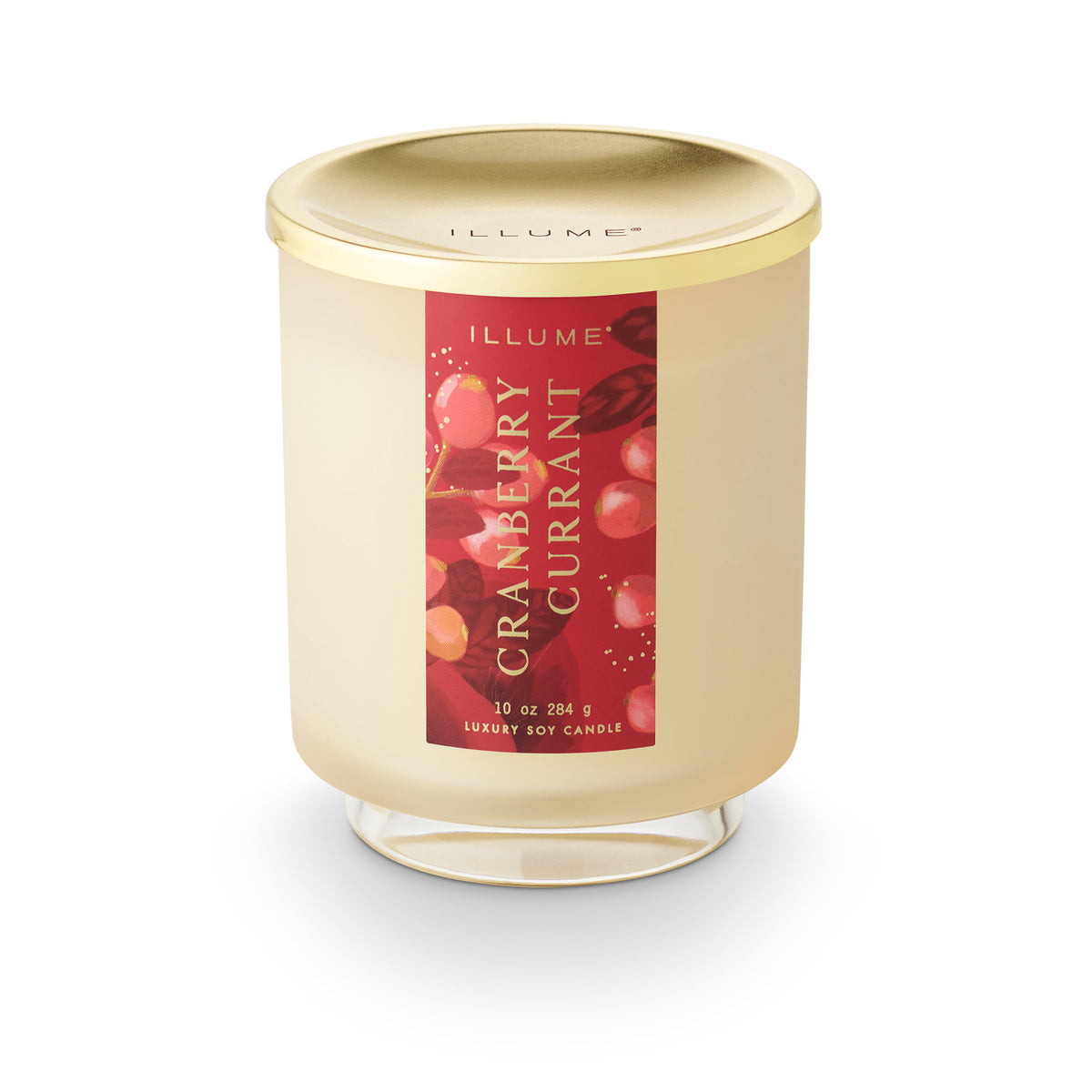 Vela aromática en vidrio · Cranberry Currant