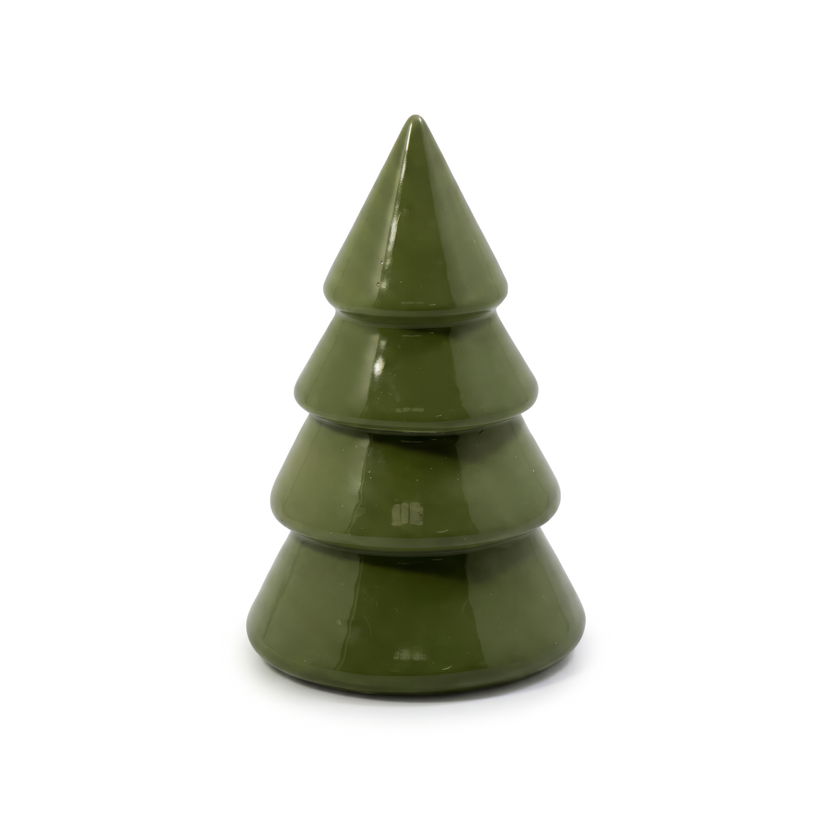 Vela arbolito apilable verde brillante