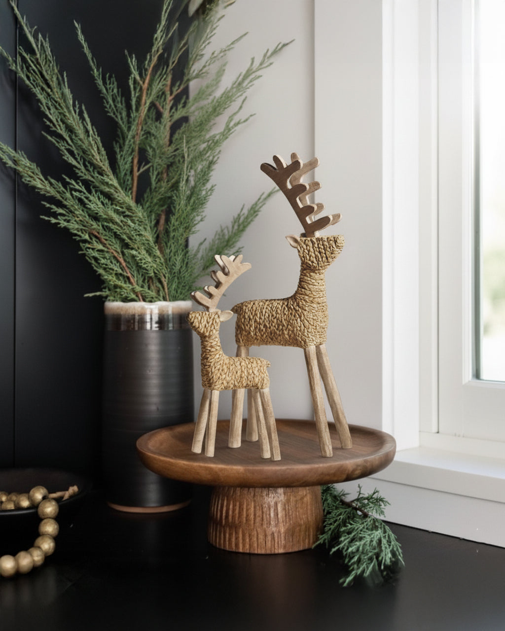 Reno decorativo rústico