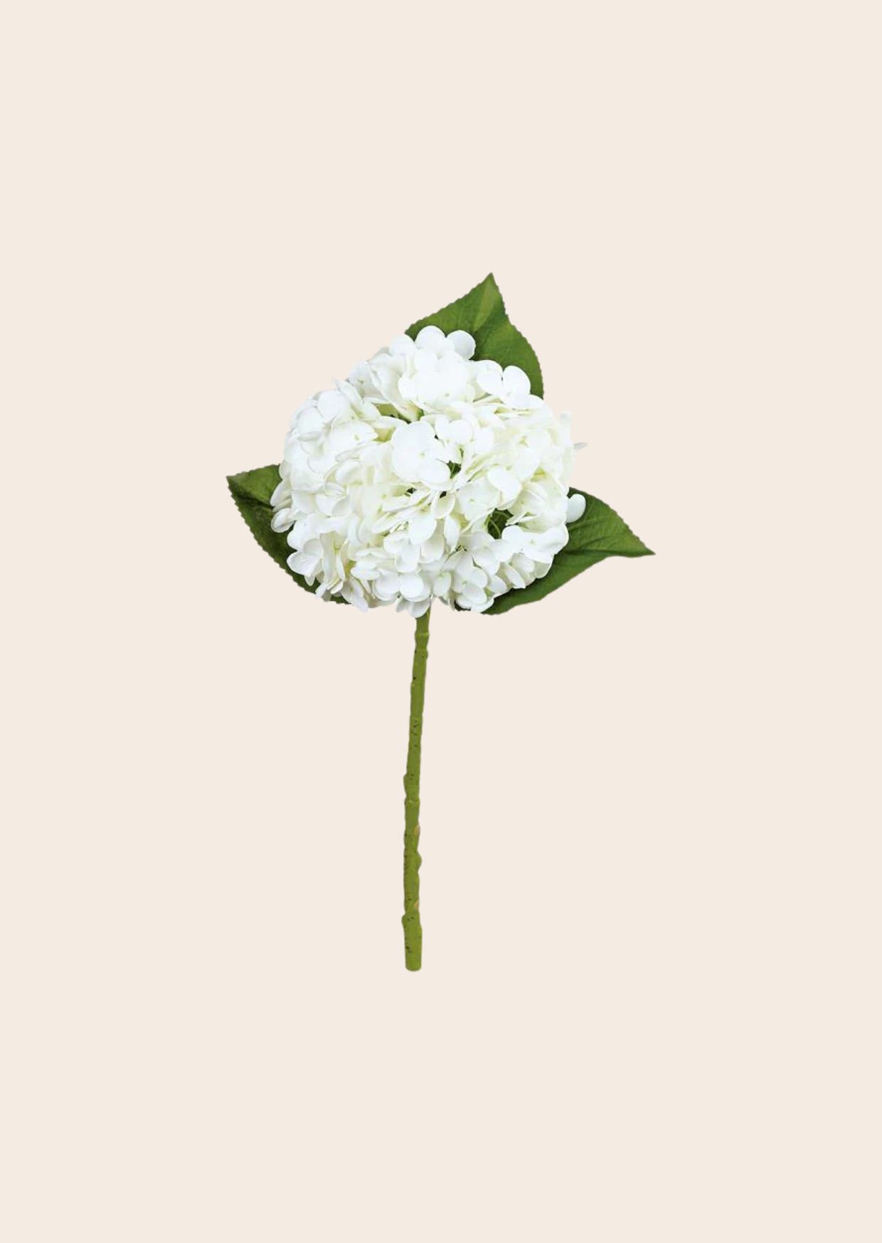 Hortensia Artificial natural-touch blanca