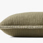 Funda Cojín con detalle borde Oliva Pellie 30x50