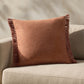 Cojín Cuesta Terracota 55x55 con relleno
