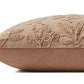 Cojín bordado floral Louise 30x70 con relleno