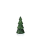 Árbol decorativo de vidrio verde con luz LED