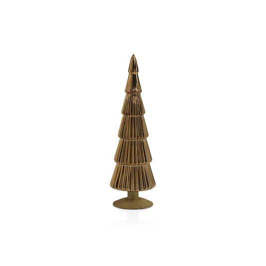 Árbol de vidrio dorado