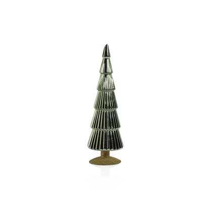 Árbol de vidrio verde claro