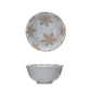 Bowl pequeño de gres con copos de nieve
